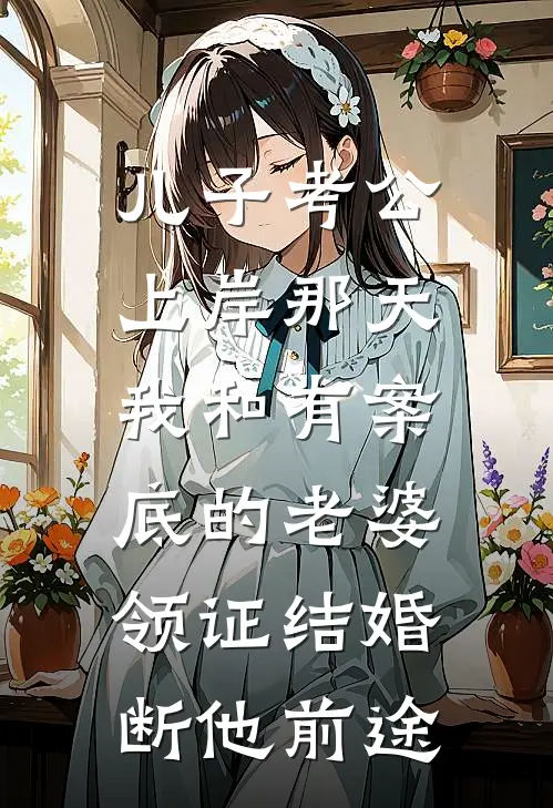 儿子考公上岸那天，我和有案底的老婆领证结婚断他前途