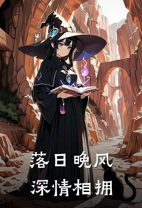 落日晚风深情相拥