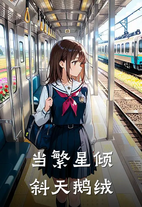 当繁星倾斜天鹅绒