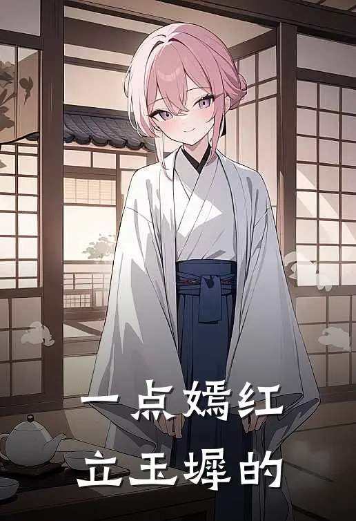 一点嫣红立玉墀的